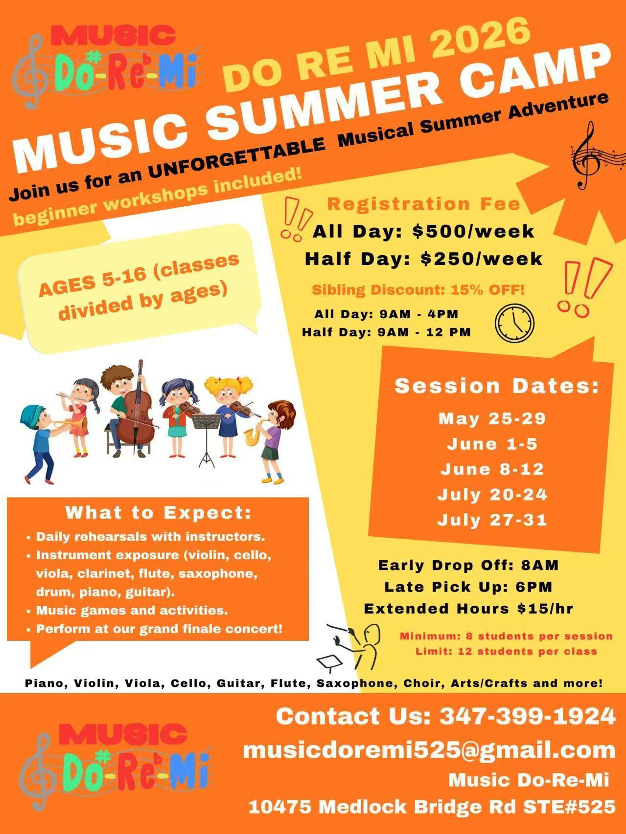 Music Summer Camp 2026